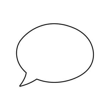 Konuşma baloncukları. Tırnak simgesi vektörü. Mesaj kabarcıkları sohbet. Boş retro boş komik kabarcık. Etiketler. İletişim balonları. Vektör çizimi.