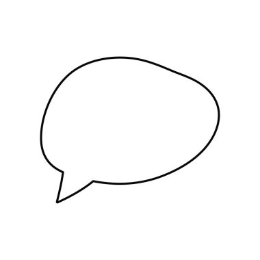 Konuşma baloncukları. Tırnak simgesi vektörü. Mesaj kabarcıkları sohbet. Boş retro boş komik kabarcık. Etiketler. İletişim balonları. Vektör çizimi.