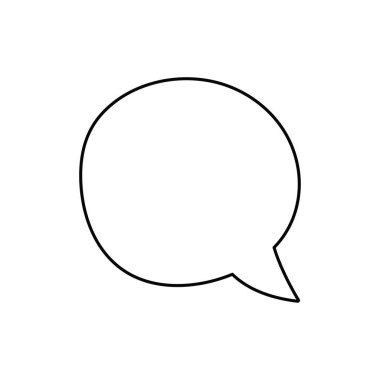 Konuşma baloncukları. Tırnak simgesi vektörü. Mesaj kabarcıkları sohbet. Boş retro boş komik kabarcık. Etiketler. İletişim balonları. Vektör çizimi.