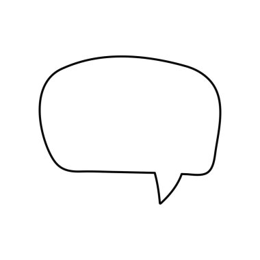 Konuşma baloncukları. Tırnak simgesi vektörü. Mesaj kabarcıkları sohbet. Boş retro boş komik kabarcık. Etiketler. İletişim balonları. Vektör çizimi.