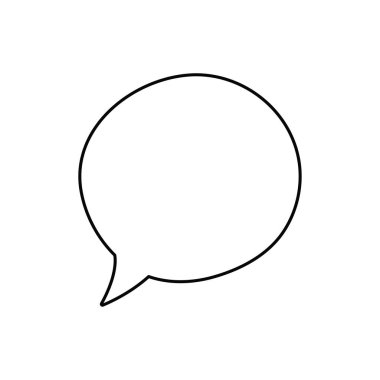 Konuşma baloncukları. Tırnak simgesi vektörü. Mesaj kabarcıkları sohbet. Boş retro boş komik kabarcık. Etiketler. İletişim balonları. Vektör çizimi.