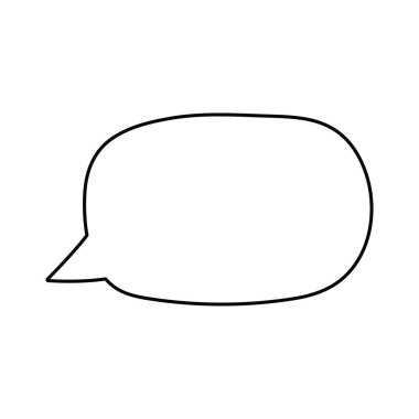 Konuşma baloncukları. Tırnak simgesi vektörü. Mesaj kabarcıkları sohbet. Boş retro boş komik kabarcık. Etiketler. İletişim balonları. Vektör çizimi.