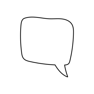 Konuşma baloncukları. Tırnak simgesi vektörü. Mesaj kabarcıkları sohbet. Boş retro boş komik kabarcık. Etiketler. İletişim balonları. Vektör çizimi.