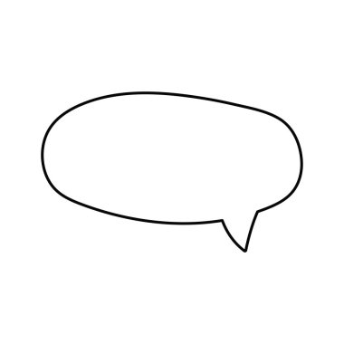 Konuşma baloncukları. Tırnak simgesi vektörü. Mesaj kabarcıkları sohbet. Boş retro boş komik kabarcık. Etiketler. İletişim balonları. Vektör çizimi.