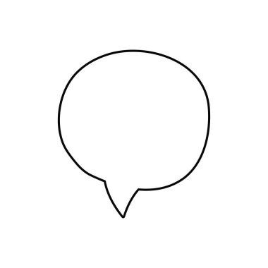 Konuşma baloncukları. Tırnak simgesi vektörü. Mesaj kabarcıkları sohbet. Boş retro boş komik kabarcık. Etiketler. İletişim balonları. Vektör çizimi.