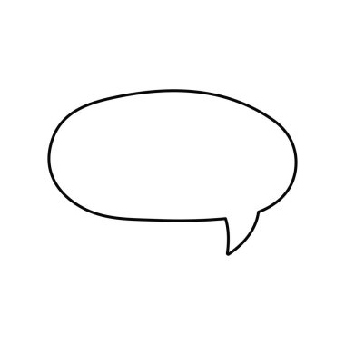 Konuşma baloncukları. Tırnak simgesi vektörü. Mesaj kabarcıkları sohbet. Boş retro boş komik kabarcık. Etiketler. İletişim balonları. Vektör çizimi.