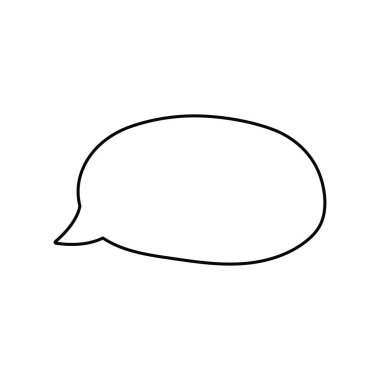 Konuşma baloncukları. Tırnak simgesi vektörü. Mesaj kabarcıkları sohbet. Boş retro boş komik kabarcık. Etiketler. İletişim balonları. Vektör çizimi.