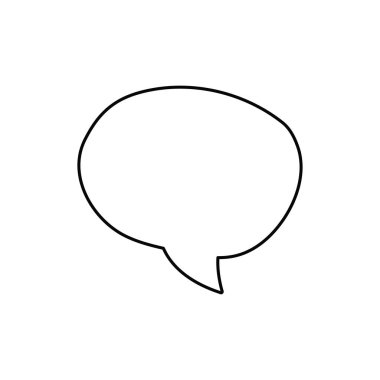 Konuşma baloncukları. Tırnak simgesi vektörü. Mesaj kabarcıkları sohbet. Boş retro boş komik kabarcık. Etiketler. İletişim balonları. Vektör çizimi.