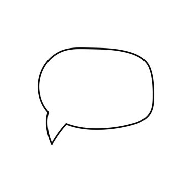 Konuşma baloncukları. Tırnak simgesi vektörü. Mesaj kabarcıkları sohbet. Boş retro boş komik kabarcık. Etiketler. İletişim balonları. Vektör çizimi.