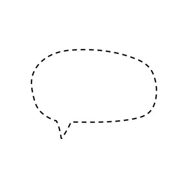 Konuşma baloncukları. Tırnak simgesi vektörü. Mesaj kabarcıkları sohbet. Boş retro boş komik kabarcık. Etiketler. İletişim balonları. Vektör çizimi.