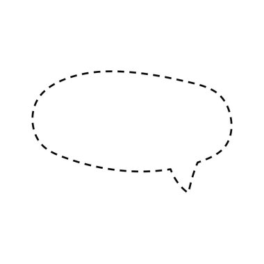 Konuşma baloncukları. Tırnak simgesi vektörü. Mesaj kabarcıkları sohbet. Boş retro boş komik kabarcık. Etiketler. İletişim balonları. Vektör çizimi.