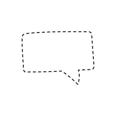 Konuşma baloncukları. Tırnak simgesi vektörü. Mesaj kabarcıkları sohbet. Boş retro boş komik kabarcık. Etiketler. İletişim balonları. Vektör çizimi.