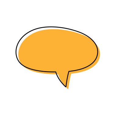 Konuşma baloncukları. Tırnak simgesi vektörü. Mesaj kabarcıkları sohbet. Boş retro boş komik kabarcık. Etiketler. İletişim balonları. Vektör çizimi.