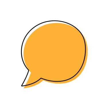 Konuşma baloncukları. Tırnak simgesi vektörü. Mesaj kabarcıkları sohbet. Boş retro boş komik kabarcık. Etiketler. İletişim balonları. Vektör çizimi.