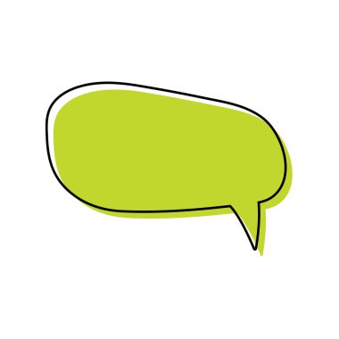 Konuşma baloncukları. Tırnak simgesi vektörü. Mesaj kabarcıkları sohbet. Boş retro boş komik kabarcık. Etiketler. İletişim balonları. Vektör çizimi.