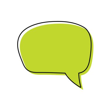 Konuşma baloncukları. Tırnak simgesi vektörü. Mesaj kabarcıkları sohbet. Boş retro boş komik kabarcık. Etiketler. İletişim balonları. Vektör çizimi.