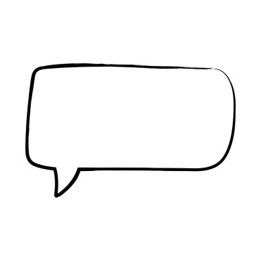 Konuşma baloncukları. Tırnak simgesi vektörü. Mesaj kabarcıkları sohbet. Boş retro boş komik kabarcık. Etiketler. İletişim balonları. Vektör çizimi.