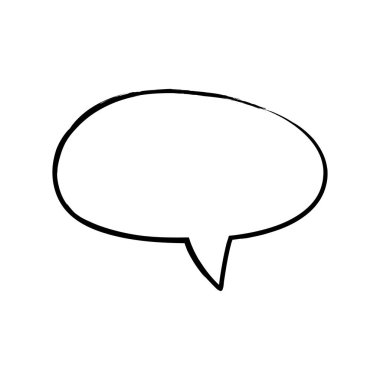 Konuşma baloncukları. Tırnak simgesi vektörü. Mesaj kabarcıkları sohbet. Boş retro boş komik kabarcık. Etiketler. İletişim balonları. Vektör çizimi.