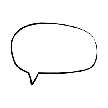 Konuşma baloncukları. Tırnak simgesi vektörü. Mesaj kabarcıkları sohbet. Boş retro boş komik kabarcık. Etiketler. İletişim balonları. Vektör çizimi.