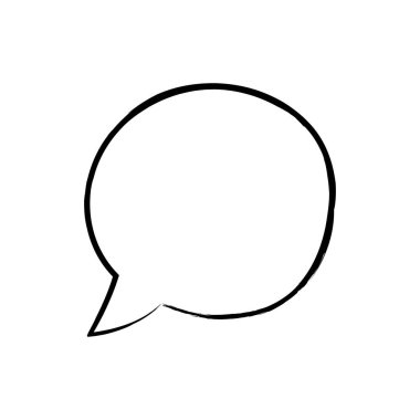 Konuşma baloncukları. Tırnak simgesi vektörü. Mesaj kabarcıkları sohbet. Boş retro boş komik kabarcık. Etiketler. İletişim balonları. Vektör çizimi.