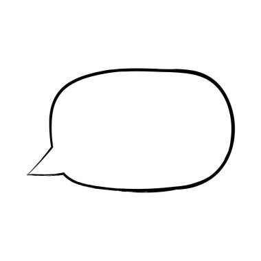 Konuşma baloncukları. Tırnak simgesi vektörü. Mesaj kabarcıkları sohbet. Boş retro boş komik kabarcık. Etiketler. İletişim balonları. Vektör çizimi.