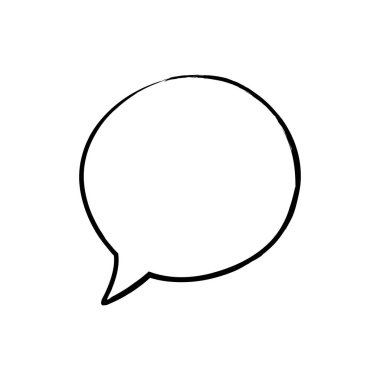 Konuşma baloncukları. Tırnak simgesi vektörü. Mesaj kabarcıkları sohbet. Boş retro boş komik kabarcık. Etiketler. İletişim balonları. Vektör çizimi.