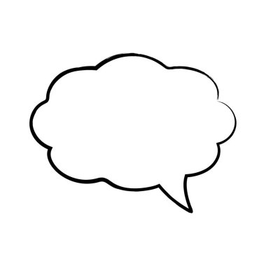 Konuşma baloncukları. Tırnak simgesi vektörü. Mesaj kabarcıkları sohbet. Boş retro boş komik kabarcık. Etiketler. İletişim balonları. Vektör çizimi.