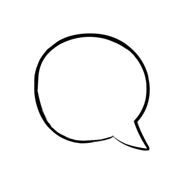 Konuşma baloncukları. Tırnak simgesi vektörü. Mesaj kabarcıkları sohbet. Boş retro boş komik kabarcık. Etiketler. İletişim balonları. Vektör çizimi.