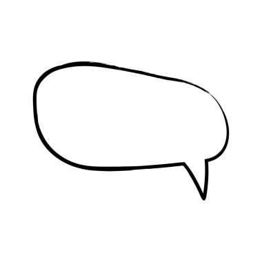 Konuşma baloncukları. Tırnak simgesi vektörü. Mesaj kabarcıkları sohbet. Boş retro boş komik kabarcık. Etiketler. İletişim balonları. Vektör çizimi.