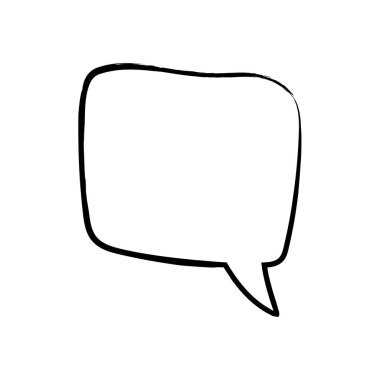 Konuşma baloncukları. Tırnak simgesi vektörü. Mesaj kabarcıkları sohbet. Boş retro boş komik kabarcık. Etiketler. İletişim balonları. Vektör çizimi.