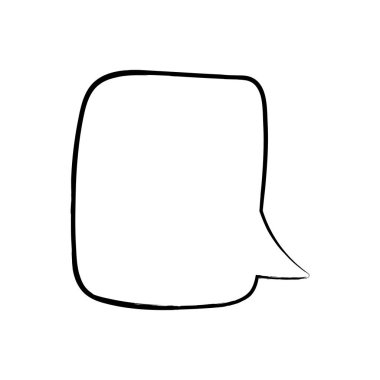 Konuşma baloncukları. Tırnak simgesi vektörü. Mesaj kabarcıkları sohbet. Boş retro boş komik kabarcık. Etiketler. İletişim balonları. Vektör çizimi.