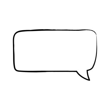 Konuşma baloncukları. Tırnak simgesi vektörü. Mesaj kabarcıkları sohbet. Boş retro boş komik kabarcık. Etiketler. İletişim balonları. Vektör çizimi.