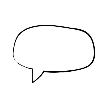 Konuşma baloncukları. Tırnak simgesi vektörü. Mesaj kabarcıkları sohbet. Boş retro boş komik kabarcık. Etiketler. İletişim balonları. Vektör çizimi.