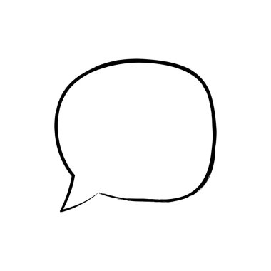 Konuşma baloncukları. Tırnak simgesi vektörü. Mesaj kabarcıkları sohbet. Boş retro boş komik kabarcık. Etiketler. İletişim balonları. Vektör çizimi.