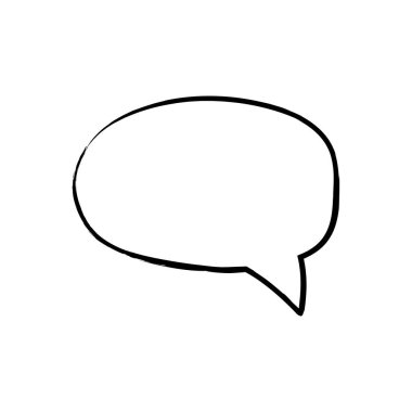 Konuşma baloncukları. Tırnak simgesi vektörü. Mesaj kabarcıkları sohbet. Boş retro boş komik kabarcık. Etiketler. İletişim balonları. Vektör çizimi.