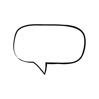 Konuşma baloncukları. Tırnak simgesi vektörü. Mesaj kabarcıkları sohbet. Boş retro boş komik kabarcık. Etiketler. İletişim balonları. Vektör çizimi.