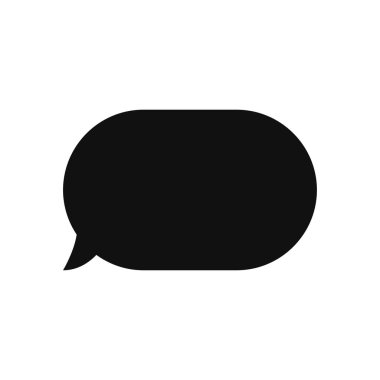 Konuşma baloncukları. Tırnak simgesi vektörü. Mesaj kabarcıkları sohbet. Boş retro boş komik kabarcık. Etiketler. İletişim balonları. Vektör çizimi.