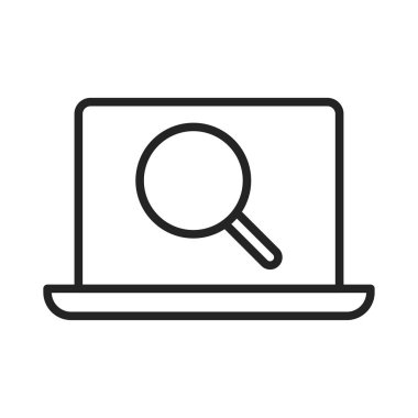 Satır stilinde Veri Analizi web simgeleri. Grafikler, Analiz, Büyük Veri, büyüme, grafik, araştırma. Vektör çizimi.