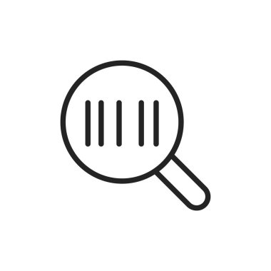 Sıra stilinde teslimat ve lojistik simgeleri. Kurye, nakliye, ekspres teslimat, takip siparişi, destek, iş. Vektör çizimi.