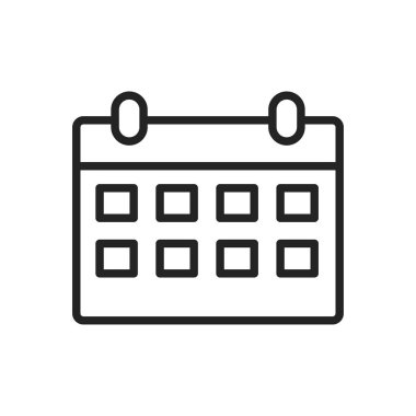 Sıra stilinde teslimat ve lojistik simgeleri. Kurye, nakliye, ekspres teslimat, takip siparişi, destek, iş. Vektör çizimi.