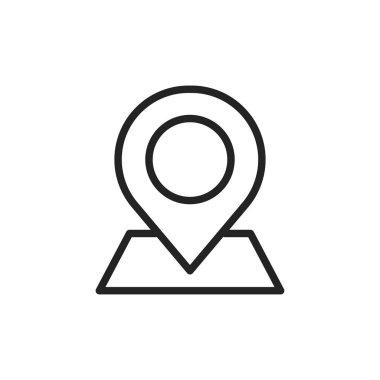 Sıra stilinde teslimat ve lojistik simgeleri. Kurye, nakliye, ekspres teslimat, takip siparişi, destek, iş. Vektör çizimi.