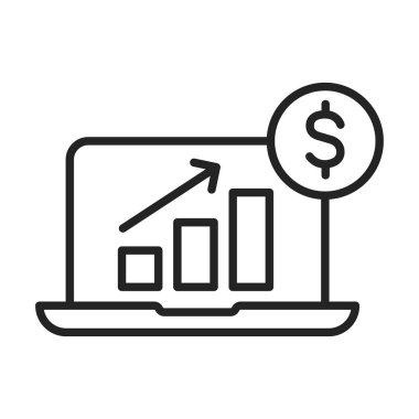 İş adamları ve ekip çalışması web simgeleri satır stilinde. İş, takım çalışması, liderlik, yönetici. Vektör çizimi.