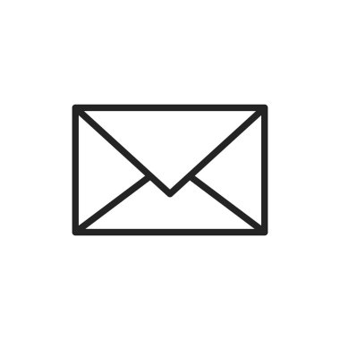 Satır stilinde Bize Ulaşın simgeleri. Web ve mobil simgesi. Sohbet, destek, mesaj, telefon. Vektör çizimi.