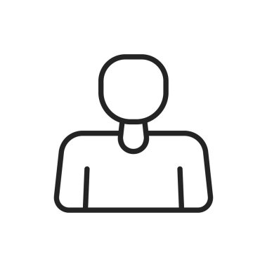 Satır stilinde Bize Ulaşın simgeleri. Web ve mobil simgesi. Sohbet, destek, mesaj, telefon. Vektör çizimi.