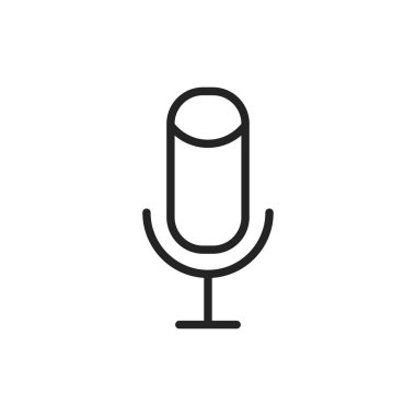 Satır stilinde Bize Ulaşın simgeleri. Web ve mobil simgesi. Sohbet, destek, mesaj, telefon. Vektör çizimi.