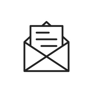 Satır stilinde Bize Ulaşın simgeleri. Web ve mobil simgesi. Sohbet, destek, mesaj, telefon. Vektör çizimi.