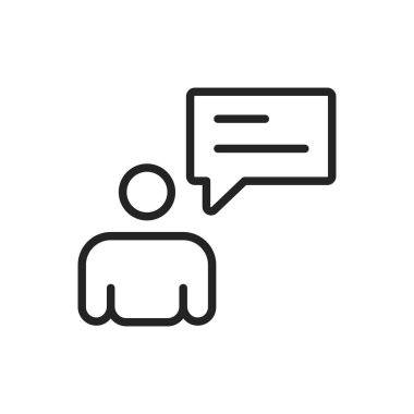 Satır stilinde takım çalışması simgeleri. Takım Çalışması, insanlar, destek, iş. Vektör çizimi.