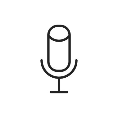 Aygıt ve teknoloji web simgeleri satır stilinde. Bilgisayar monitörü, akıllı telefon, tablet ve dizüstü bilgisayar. Vektör çizimi.