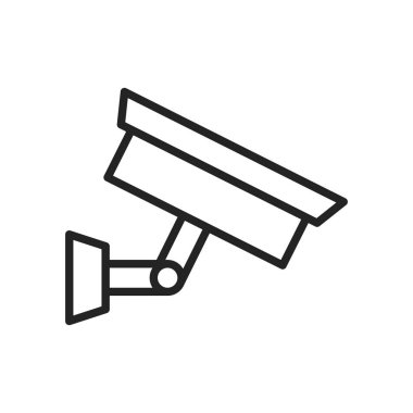 Aygıt ve teknoloji web simgeleri satır stilinde. Bilgisayar monitörü, akıllı telefon, tablet ve dizüstü bilgisayar. Vektör çizimi.