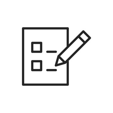 Eğitim ve Öğrenme web simgeleri satır tarzında. Okul, üniversite, ders kitabı, öğrenme. Vektör çizimi.